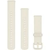 Garmin Greitai atsegamas dirželis (20 mm) kreminės spalvos | 010-12932-65