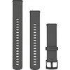 Garmin Quick Release laikrodžio apyrankė, 18 mm, Pilkos akmenėlių spalvos