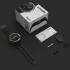 Išmanusis laikrodis Amazfit T-Rex 3, Nerudijančio plieno korpusas su pilkos spalvos silikoniniu dirželiu