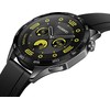 Išmanusis laikrodis Huawei Watch GT 4 Active Edition (46 mm), Juodo nerūdijančio plieno korpusas su juodos spalvos fluoro gumos dirželiu