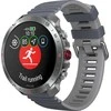 Išmanusis laikrodis Polar Grit X2 Pro, Nerūdijančio plieno korpusas su pilkos spalvos silikoniniu dirželiu