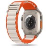 Išmaniojo laikrodžio Apple 4/5/6/7/8/SE/ULTRA dirželis, Oranžinės spalvos, 42/44/45/49mm