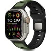 „Tech-Protect“ laikrodžio dirželis „IconBand Line Apple Watch 44/45/46/49 mm“, juodas/žalias
