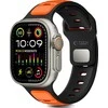 Tech-Protect watch strap IconBand Line Apple Watch 44/45/46/49mm, juodas/oranžinis