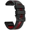 Išmaniojo laikrodžio dirželis Tech-Protect, skirtas Garmin Fenix 3/5X/3HR/5X Plus/6X/6X Pro/7X, Juodos ir raudonos spalvų