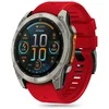 Tech-Protect watch strap Silicone Garmin fenix 5X/5X Plus/6X/6X Pro/7X/8 51mm, red