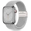„Tech-Protect“ laikrodžio dirželis „NylonMag Apple Watch 40/41/42 mm“, akmens spalvos