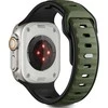 „Tech-Protect“ laikrodžio dirželis „IconBand Line Apple Watch 44/45/46/49 mm“, juodas/žalias