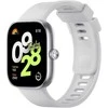 Išmanusis laikrodis Redmi Watch 4,  Sidabrinės spalvos apvadas su pilkos spalvos silikoniniu dirželiu