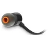 Ausinės JBL T110BLK, laidinės, Juodos