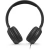 Lengvos ir patogios Ausinės JBL Tune 500 Pure Bass sound su mikrofonu, juodos