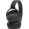 Belaidės ant ausų uždedamos triukšmą slopinančios ausinės JBL Tune 660NC, Juodos