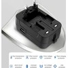 Tech-Protect TA300 Travel Adapteris EU / UK / AU - Juodas
