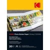 „Kodak“ nuotraukų lipdukų popierius, A6, blizgus, 20 lapų