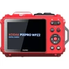 Kodak WPZ2 waterproof set raudona (karta 16GB + dodatkowa baterija)