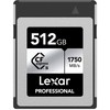 Atminties kortelė LEXAR CFEXPRESS PRO Sidabrinis SERIE R1750/W1300 512GB