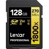 Lexar atminties kortelė SDXC 128GB Professional 1800x UHS-II U3 V60