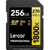 Lexar atminties kortelė SDXC 256GB Professional 1800x UHS-II U3 V60