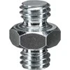 Manfrotto adapteris Spigot 3/8"-3/8" (125)