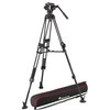 Trikojis stovas - Manfrotto 645 Alu Fast Twin 504X skysčio galva aliuminio