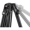 Trikojis stovas - Manfrotto 645 Alu Fast Twin 504X skysčio galva aliuminio