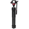Manfrotto 055 Video Alu Juodas su głowicą 502AH