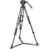 Daliniai - Manfrotto Rinkinys Twin Alu + galva 504X Stovo Sistema