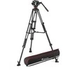 Dalys - Manfrotto Rinkinys Twin Alu + galvutė 504X Aliuminio rėmas ir galva