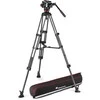 Dalys - Manfrotto Rinkinys Twin Carbon 504X Anglies Pluošto Šakė ir Galva
