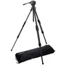 „Manfrotto ONE“ anglies pluošto trikojis su 500X galvute