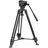 „Manfrotto“ trikojo komplektas MVK500XAM 500X ir dviejų kojų vaizdo įrašymo aliuminio komplektas