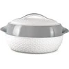 Milton casserole Matrix 3.5L, pilkas/baltas