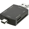 Atminties Kortelių Skaitytuvas - Newell OTG 4-in-1 3.0 Hub USB-A, USB-C, 5 Gb/s
