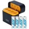 „Newell“ įkroviklis + 4xAA 2200mAh baterijos