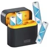 „Newell“ įkroviklis + 4xAA 2200mAh baterijos