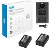 Dviejų kanalų įkroviklio rinkinys ir dvi NP-FW50 baterijos Newell DL-USB-C, skirtos Sony