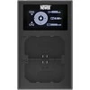 Dviejų kanalų įkroviklis Newell FDL-USB-C skirtas NP-FZ100 baterijai