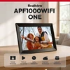 Nuotraukų rėmelis AgfaPhoto digital photo frame Realiview APF1000 10" WiFi One, juodas