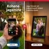 Nuotraukų rėmelis Skaitmeninis rėmelis AgfaPhoto 10'' WIFI Frameo jutiklinis 16gb automatinis pasukimas LCD HD USB / Apf1000 WIFI One (SB12307)