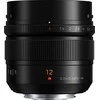 Objektyvas Panasonic Leica DG Summilux 12mm f/1.4 ASPH. lens, juodas