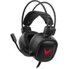 Laisvų rankų įranga VARR GAMING VH6020 su mikrofonu (RGB 3,5mm) juoda