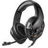 Ausinės Omega Laisvų rankų įranga VARR GAMING VH8050 su mikrofonu (RGB 3,5mm) juoda