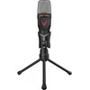 Mikrofonas VARR GAMING MICROPHONE MINI + TRIPOD juodas