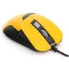 Pelė VARR Gaming OM-270 su laidu, geltonos spalvos