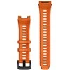 Kepurė „Garmin“ 22 mm laikrodžių apyrankės (Instinct 3–45 mm), „Ember“ oranžinės silikoninės