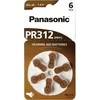 Panasonic Batteries Panasonic klausos aparato baterija PR312L/6DC