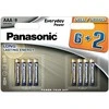 Panasonic Batteries Panasonic baterijos „Panasonic Everyday Power“ baterija LR03EPS/8B (6+2)