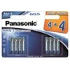 Panasonic Batteries Panasonic Evolta baterija LR03EGE/8B (4+4vnt.)
