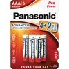 Elementai Panasonic (AAA) 6 vnt. (Nekraunama)