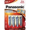 Elementai Panasonic (AA) LR6PPG/6B (Nekraunama)